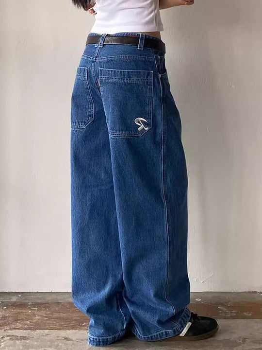 Heidi-Mode | Boyfriend Jeans Mit Taschenstickerei
