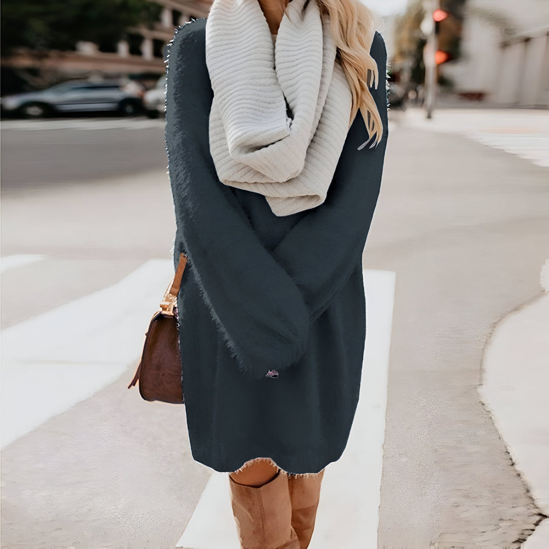 Heidi-Mode | Gemütliches Strickkleid