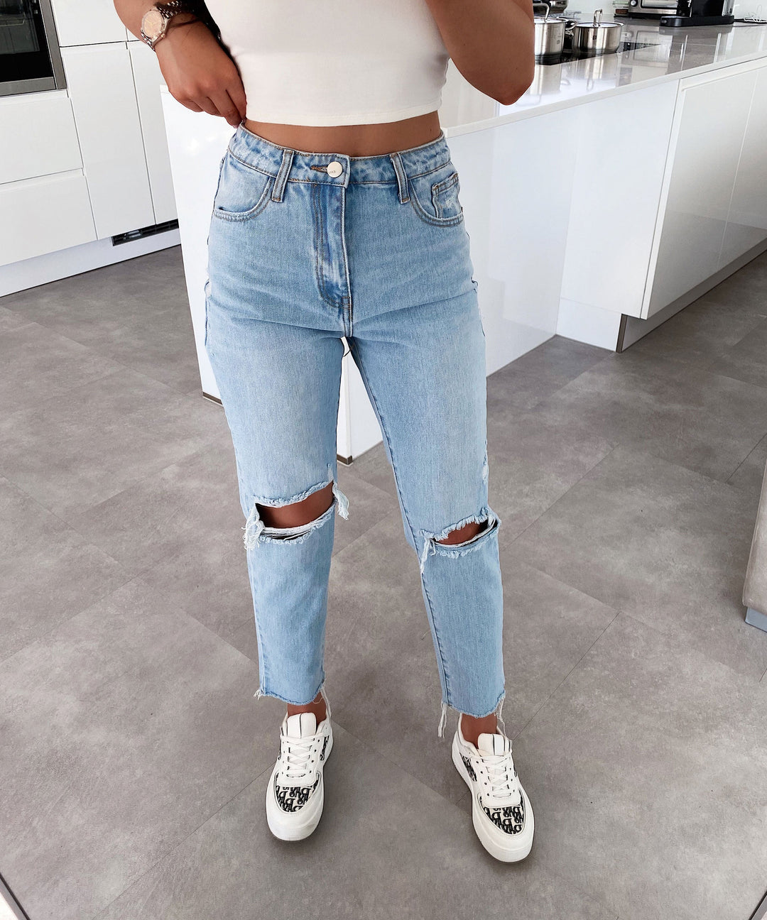 Jeans Kennedi Blau