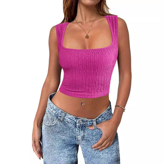 Heidi Mode | Modeweste mit quadratischem Kragen