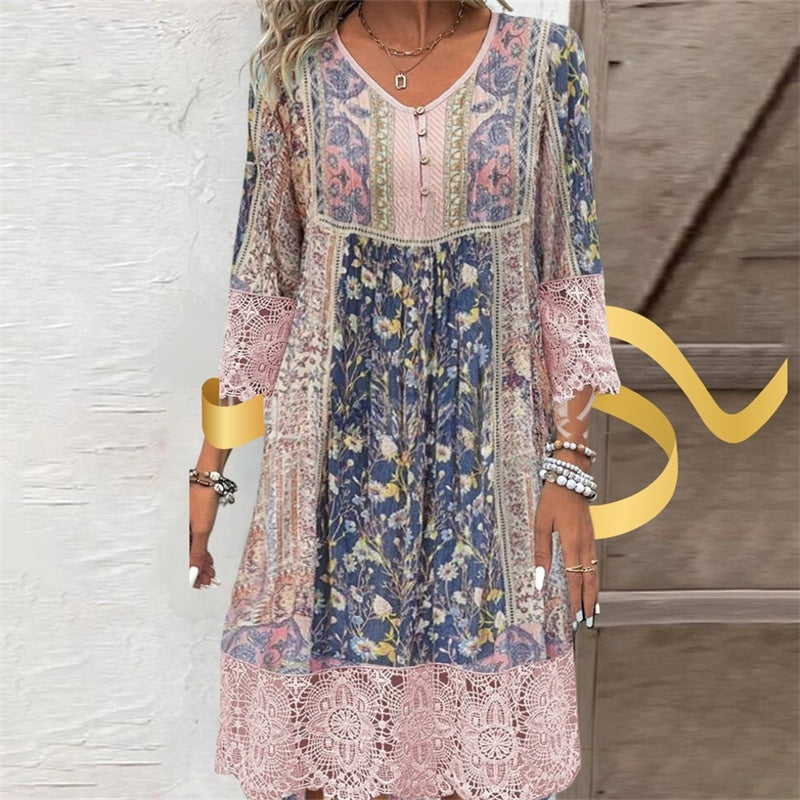 Heidi-Mode | Retro Kleid mit Spitze
