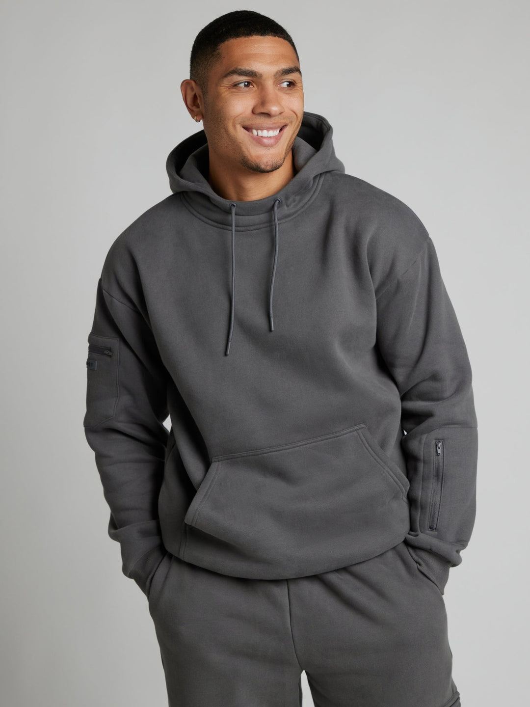 Heidi-Mode | Reise Kapuzenpullover mit Flugzeugmodus-Grafik