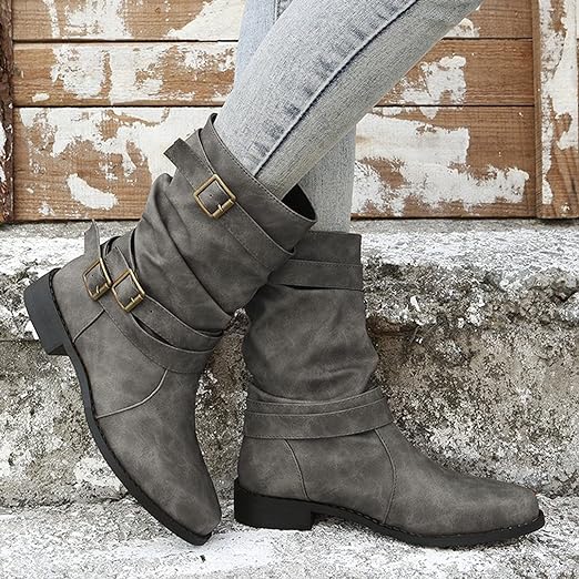 Heidi-Mode | Elegante, Niedrige Stiefel Für Damen