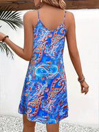 Heidi-Mode – Ärmelloses Cami-Kleid Im Urlaubsstil