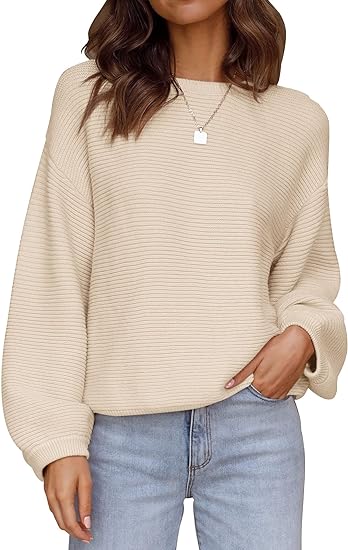 gerippelter Pullover