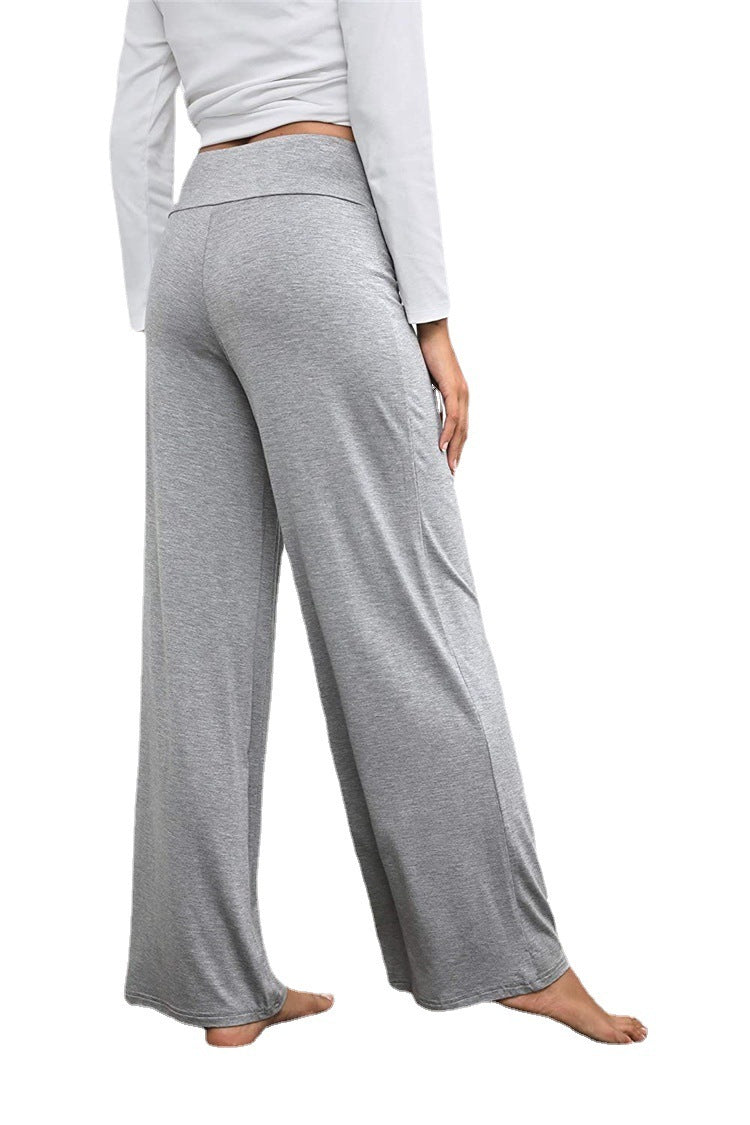 Heidi-Mode | Breite Damenhose mit Hoher Taille