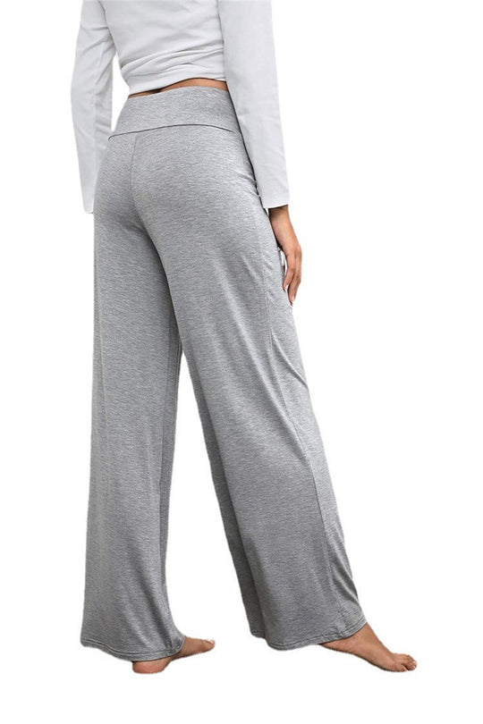 Heidi-Mode | Breite Damenhose mit Hoher Taille