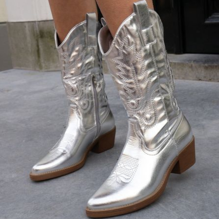 Heidi-Mode | Cowboy Stiefel Für Frauen Eleganter Stil Und Komfort