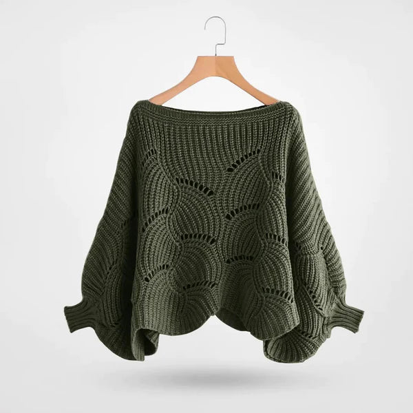 Strick-Batwing-Pullover