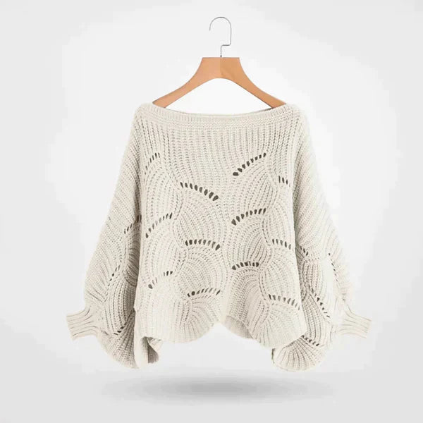 Strick-Batwing-Pullover