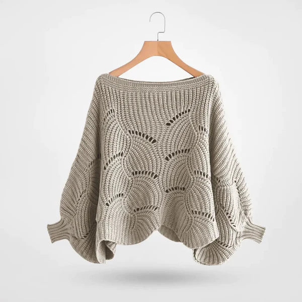 Strick-Batwing-Pullover