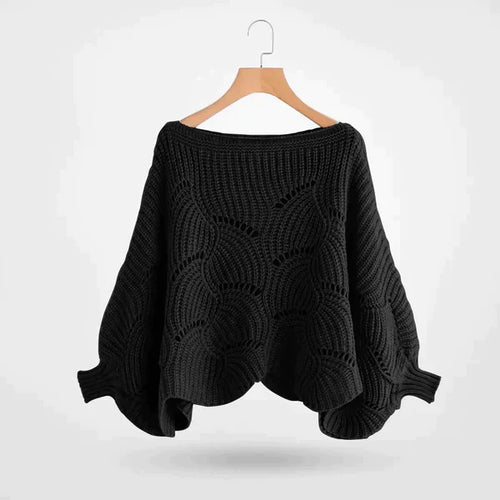 Strick-Batwing-Pullover