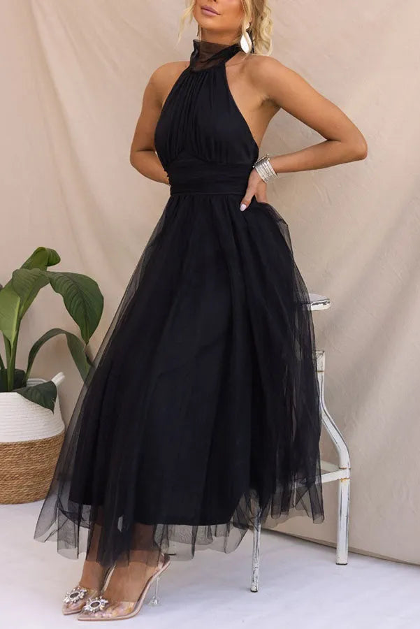 Ärmelloses Abendkleid