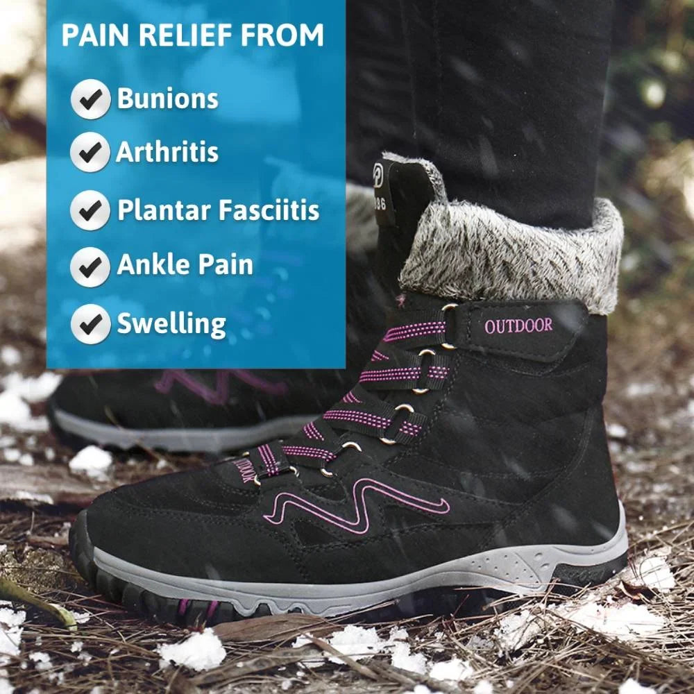 Heidi-Mode | Orthopädische Damenstiefel mit Fußgewölbeunterstützung