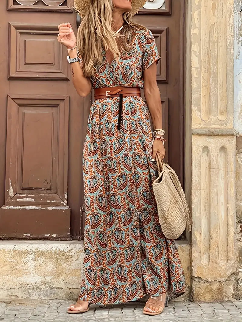 Boho Langes Maxikleid für Damen