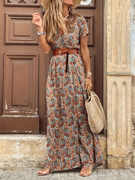 Boho Langes Maxikleid für Damen