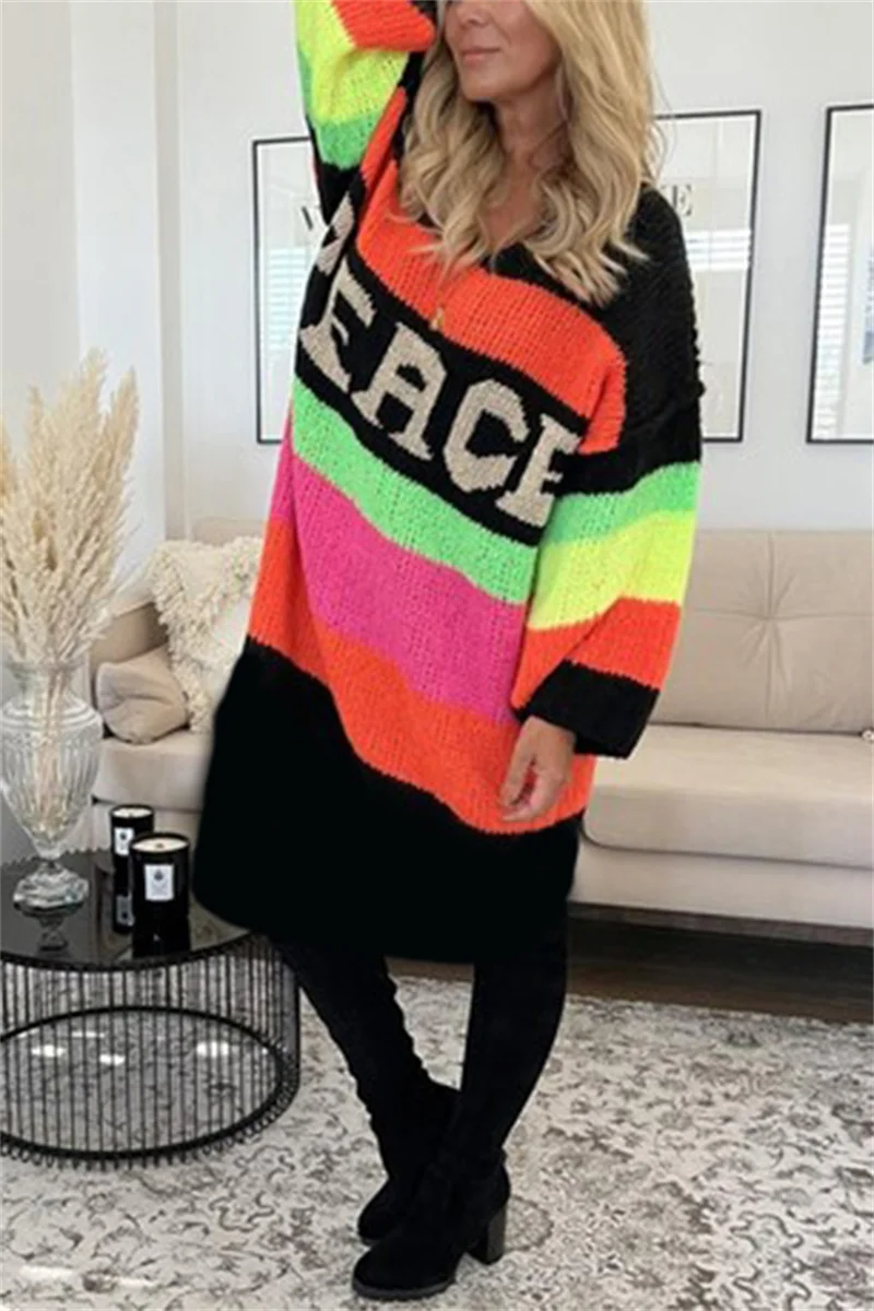 Regenbogen-Cardigan