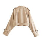 Heidi-Mode | Kurzer Trenchcoat