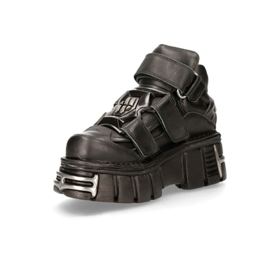Heidi-Mode | Lave Metall Muffin Sohle Vaters Schuhe Sind Vielseitig und Runde Zeh Schuhe