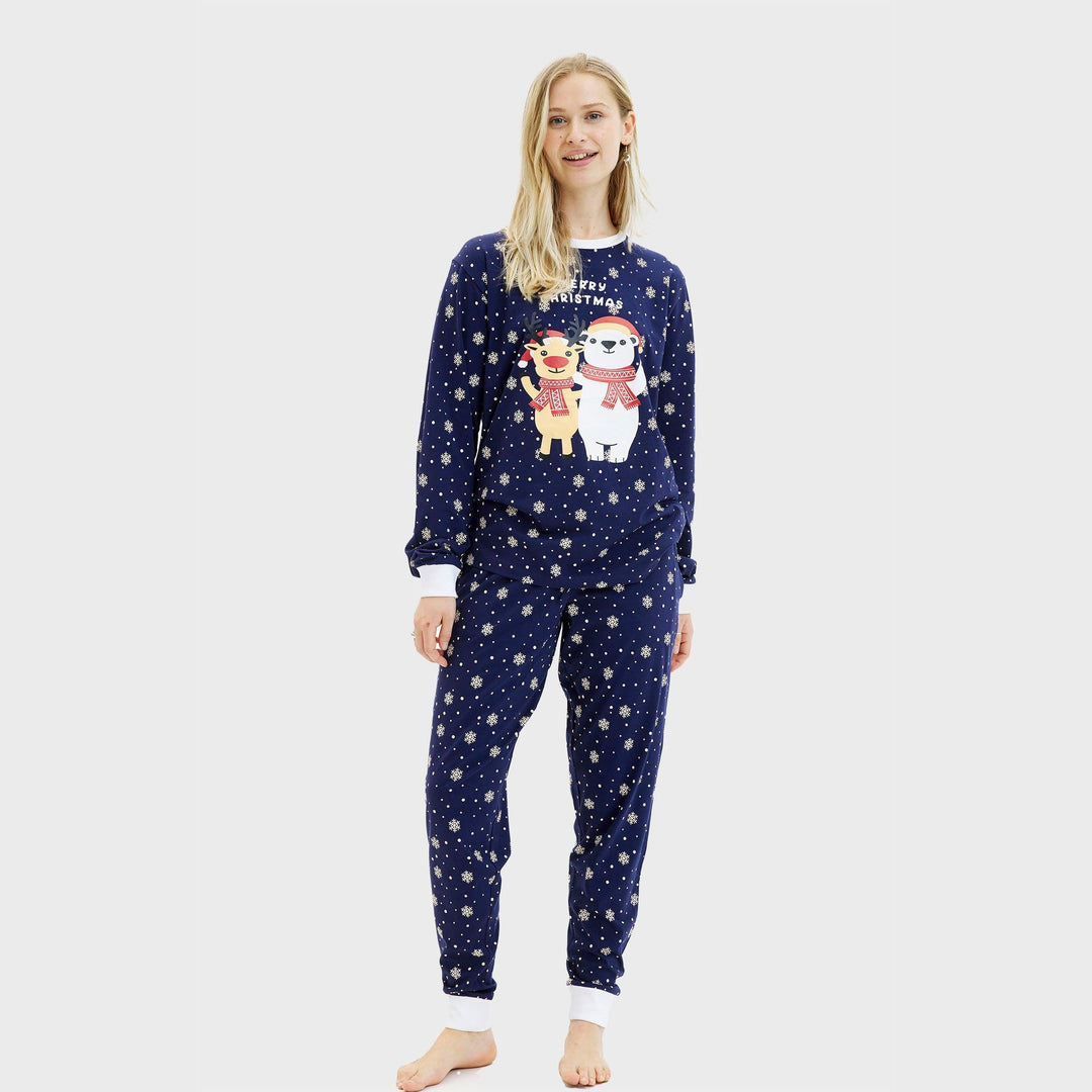 Heidi-Mode | Beste Freunde Weihnachten Weihnachts-Pyjamas Frauen