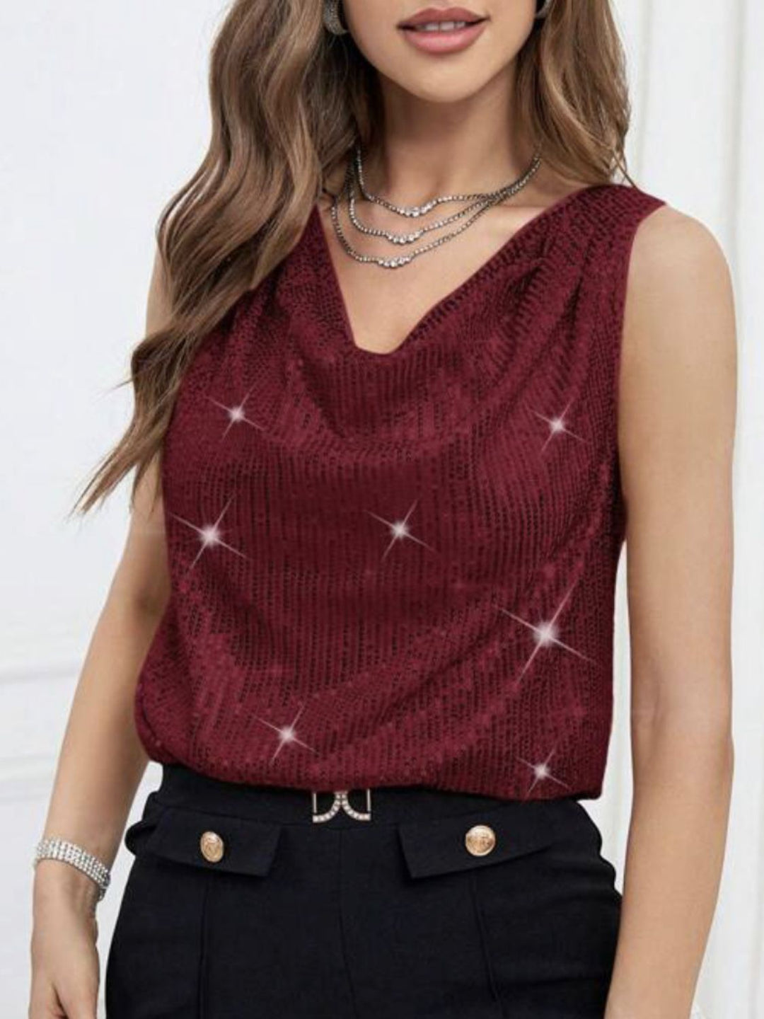 Heidi-Mode | Sequin Dress With Straps