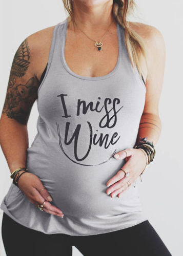 Damen Racerback Top mit lustigem Aufdruck Heidi-Mode