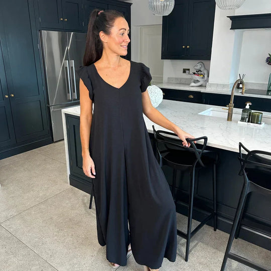 Comfy Sleeves less zomer jumpsuit