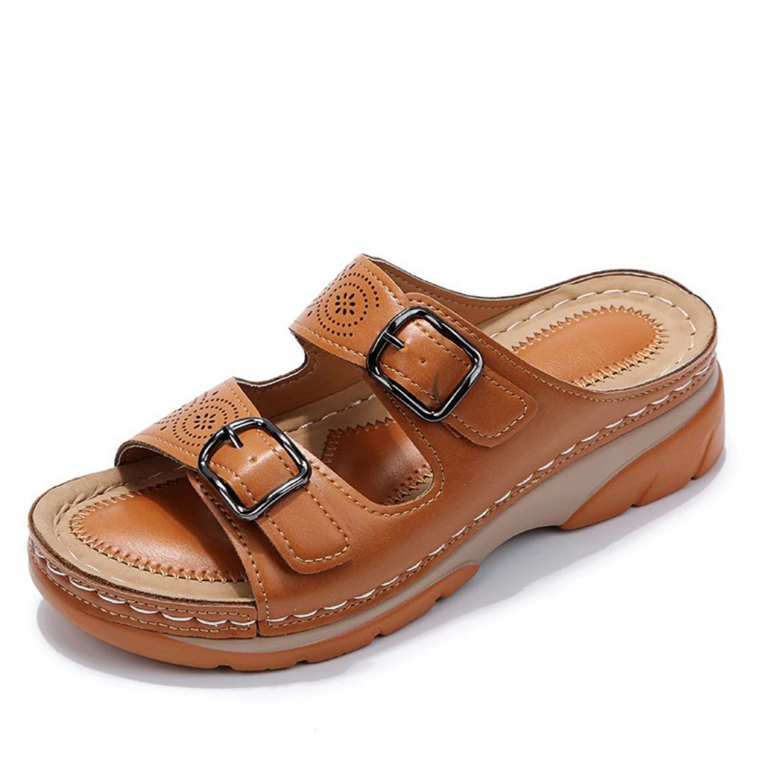 Heidi-Mode | Bequeme Damen Orthopädische Sandalen
