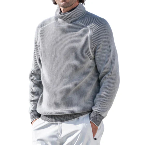 Eleganter Rollkragenpullover für Männer