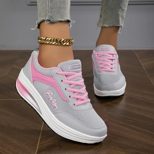 Heidi-Mode | Orthopädische Damen Sneakers Luftpolster für Extra Komfort