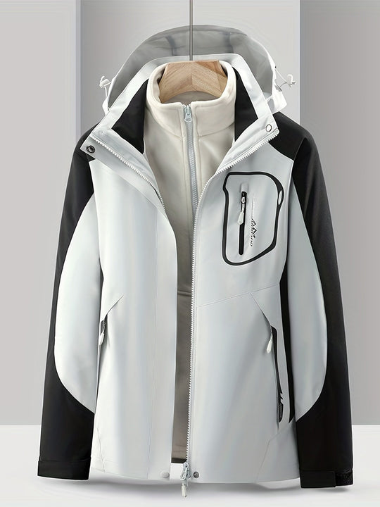 Heidi-Mode | 3-In-1 Wasserdichte Jacke