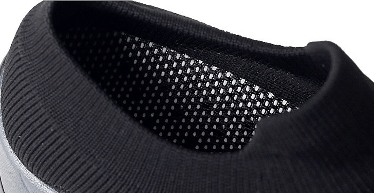 Heidi-Mode | Weicher Bund Fliegende Gewebte Schwingenschuhe