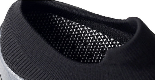 Heidi-Mode | Weicher Bund Fliegende Gewebte Schwingenschuhe