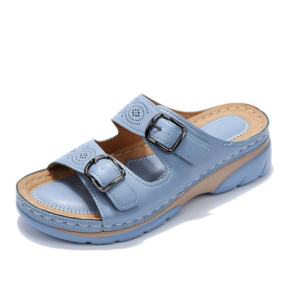 Heidi-Mode | Bequeme Damen Orthopädische Sandalen