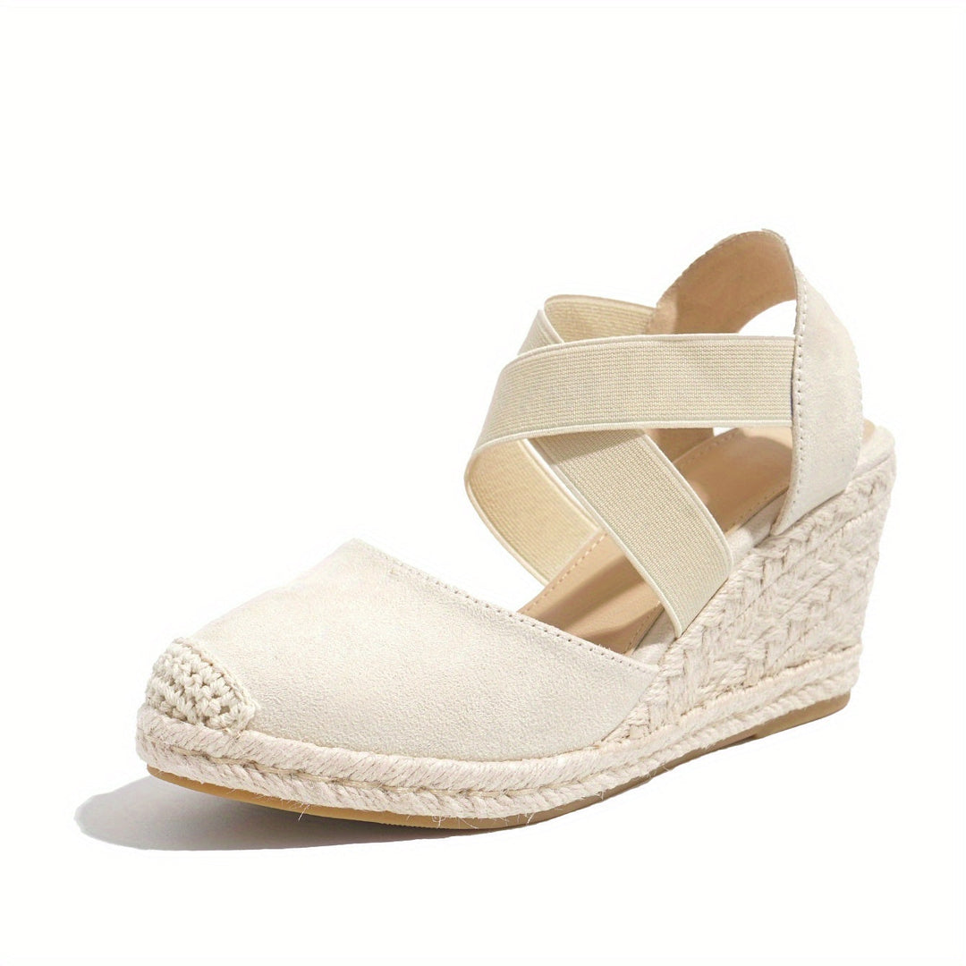 Heidi-Mode | Damen Espadrilles mit Keilabsatz