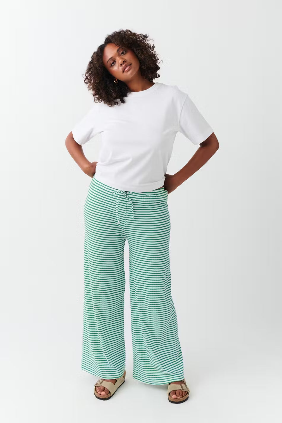 Heidi-Mode | Gestreifte Loungehose