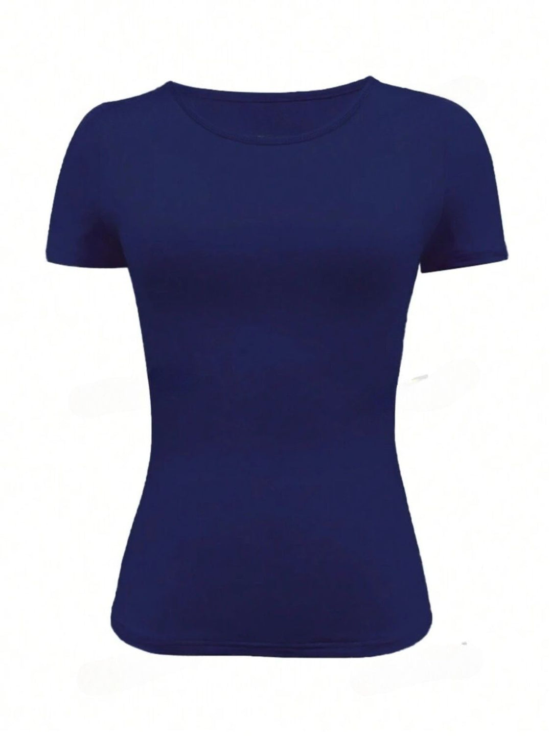Heidi-Mode | Rundhalsausschnitt Kurzarm T-Shirt
