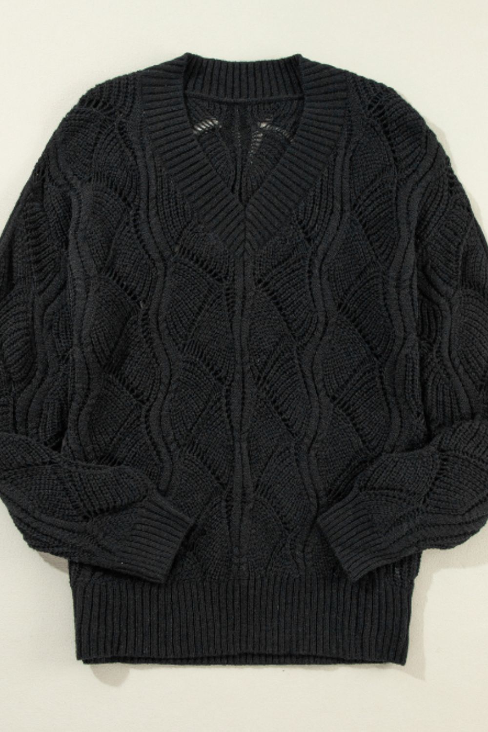 Heidi-Mode | Offene Sommer Strickjacke Damen mit Langen Ärmeln