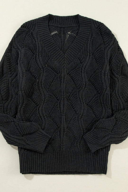 Heidi-Mode | Offene Sommer Strickjacke Damen mit Langen Ärmeln