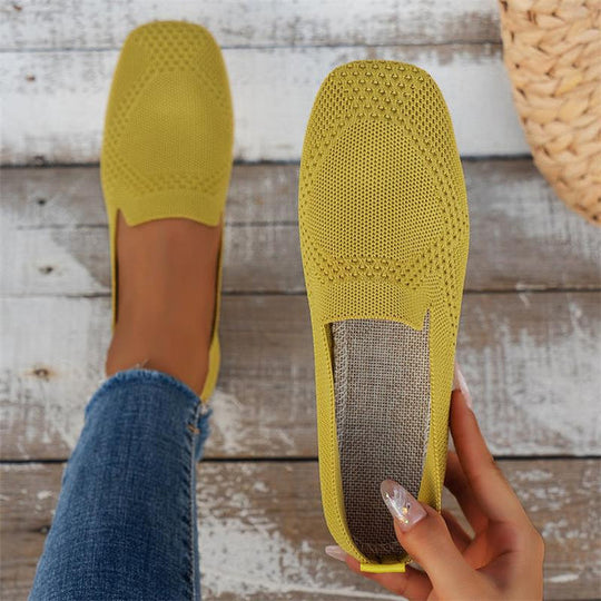 Bequeme, rutschfeste flache Schuhe für Damen