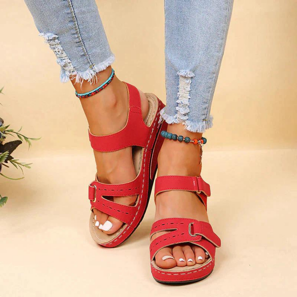 Heidi-Mode | Orthopädische Sandalen | Bequeme und stützende Damensandalen