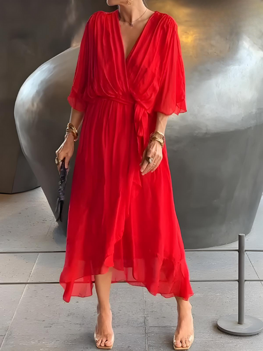 Heidi-Mode | Lange Elegante Sommerkleid
