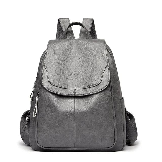 Heidi-Mode - Diebstahlsicherer Lederrucksack für Frauen