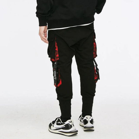 joggingbroek met utility straps