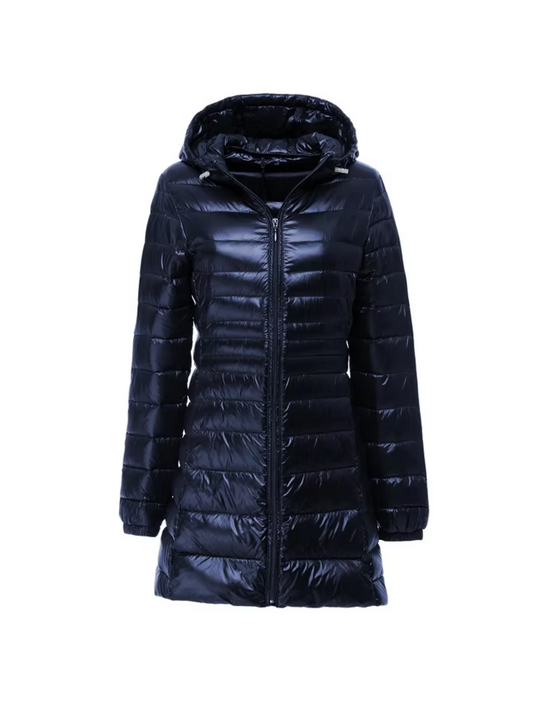 Heidi-Mode | Lang geschnittene Steppjacke