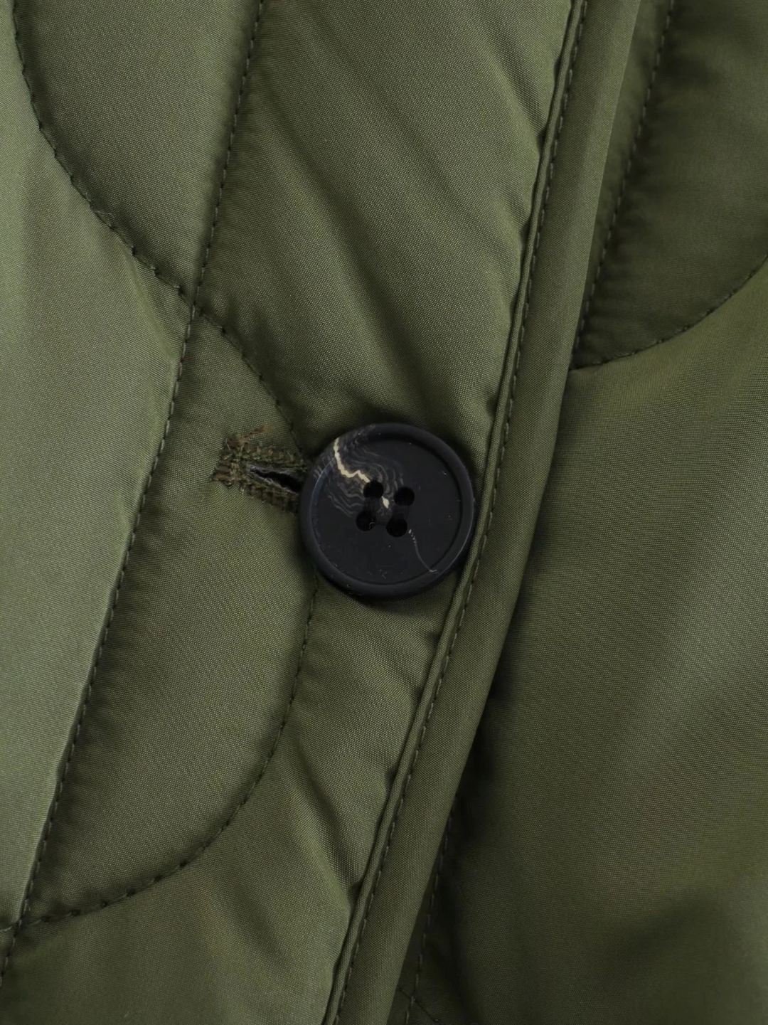 Heidi-Mode | Trendy Olivgrüner Übergroßer Gestepptes Jacke für einen Stilvollen Look Ideal für Herbst/Winter