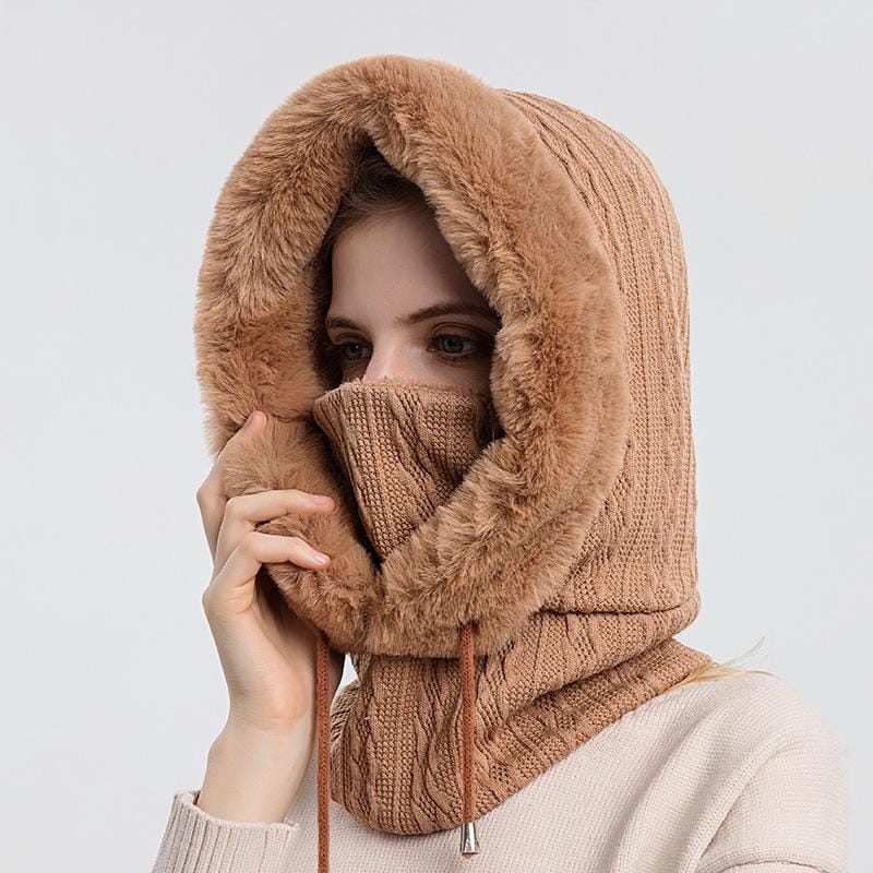 Heidi-Mode | Damen Schal Mit Kapuze