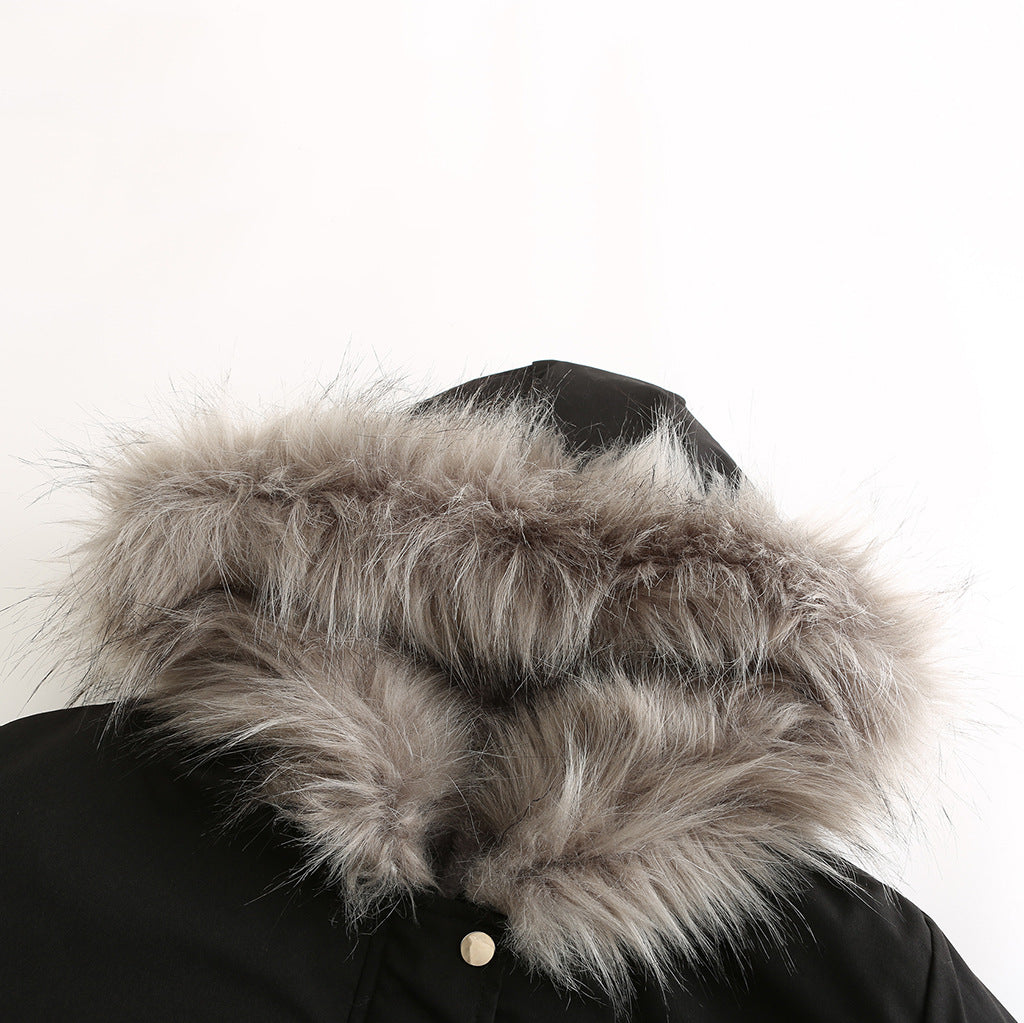 Heidi Mode | Damen Winter Parka Mit Kapuze Und Fleecefutter