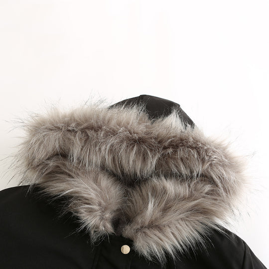 Heidi Mode | Damen Winter Parka Mit Kapuze Und Fleecefutter