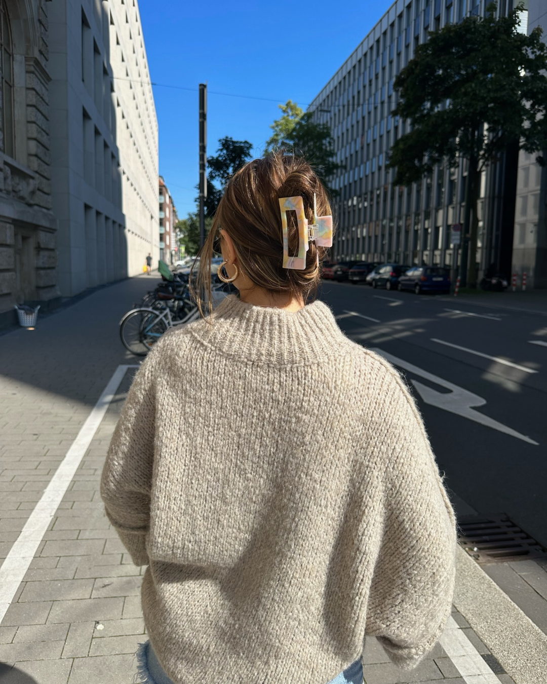 Heidi-Mode | Oversize Strickpullover für Frauen